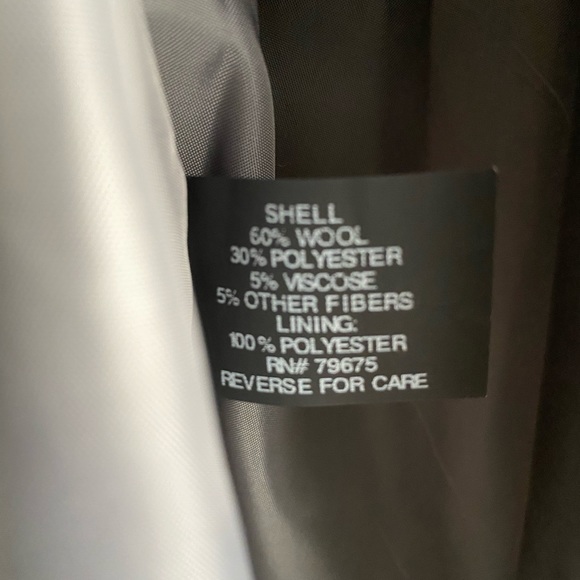 Michael Kors Gray Peacoat - Picture 4 of 5